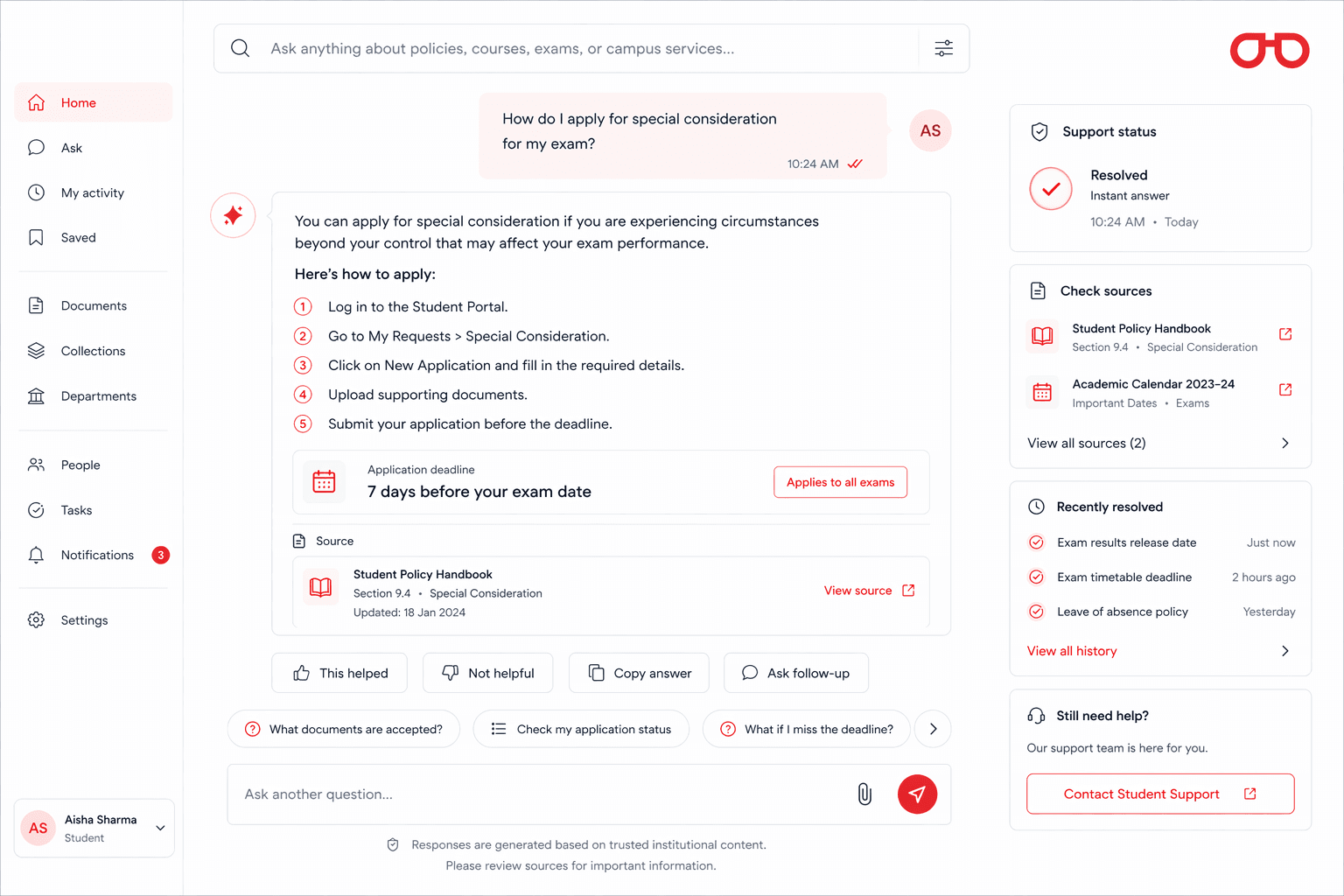 Workspace product