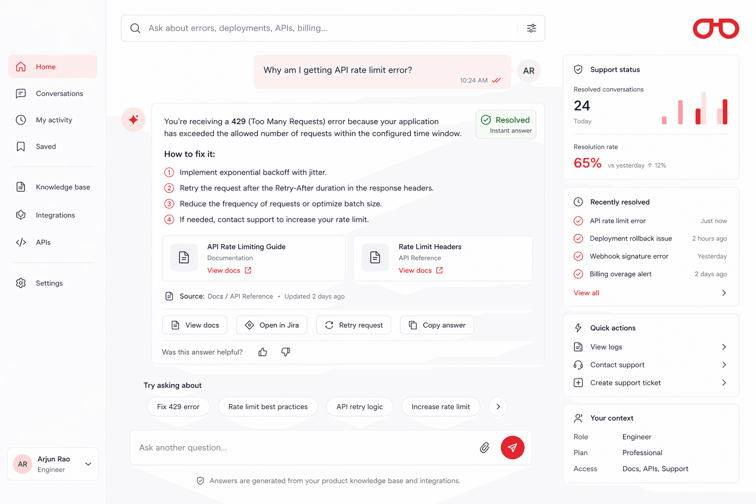 Workspace product